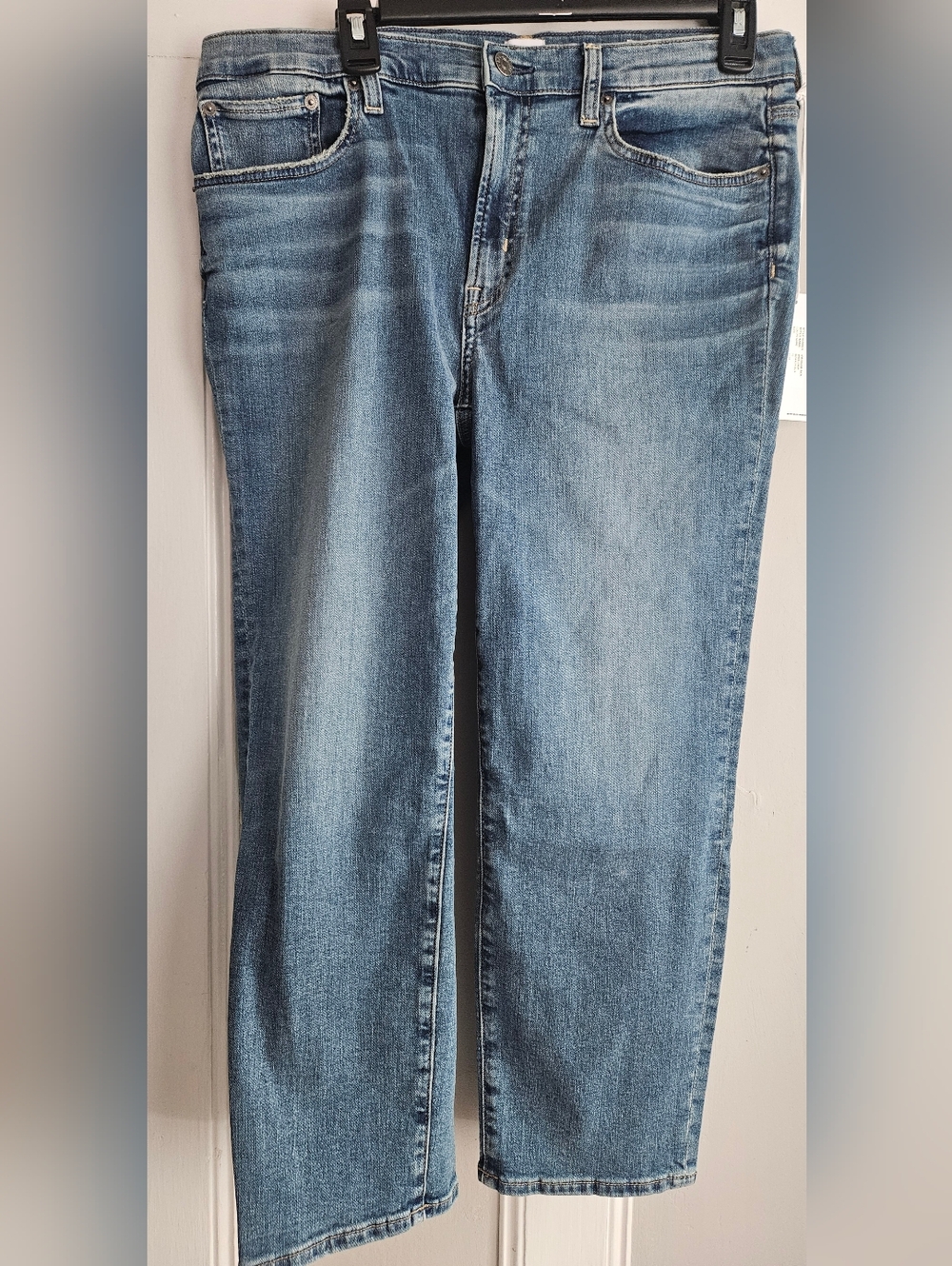 NWT Edwin Bree Cop Slim Straight Denim Sz 32 (12) Inseam 23.5